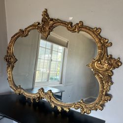 Large Antique Mirror
