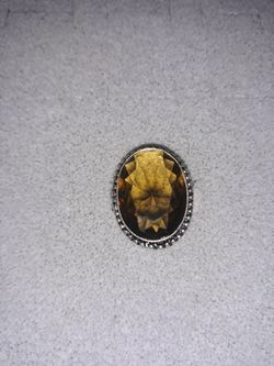 Beautiful Smokey Topaz ring