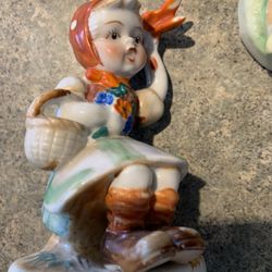 Red Riding Hood Vintage Figure