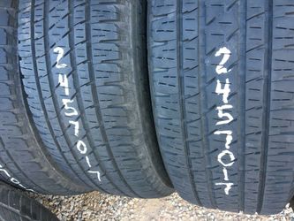 245 70 17 four good truck tires $20 each