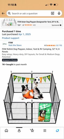 Dog playpen