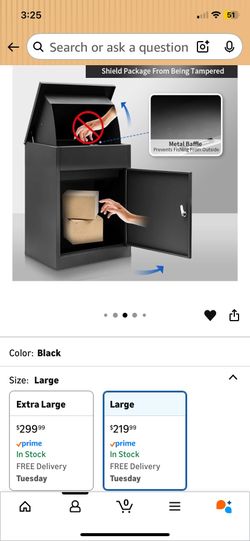 Package Lock Box