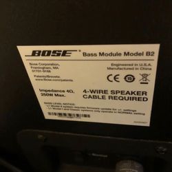 Bose L1 model 2& B2& T8S (2sets)