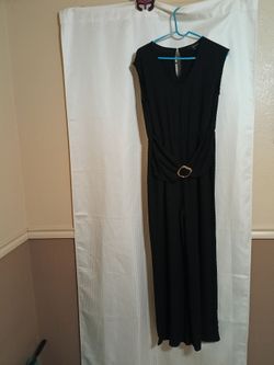 Black one piece outfit