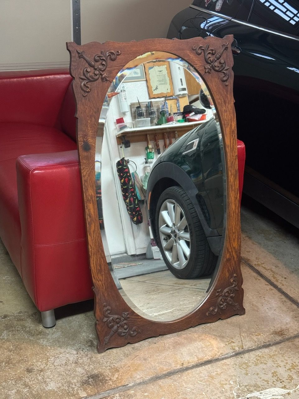 Antique Mirror-Late 1800’s to early 1900’s