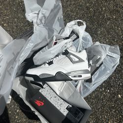 Jordan 4 Retro White Cement 13M 