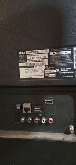 LG 65" 4K HDR Smart LED IPS TV w/AI ThinQ