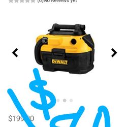 DeWalt 20V MAX 2 Gallon Wet-Dry Vacuum