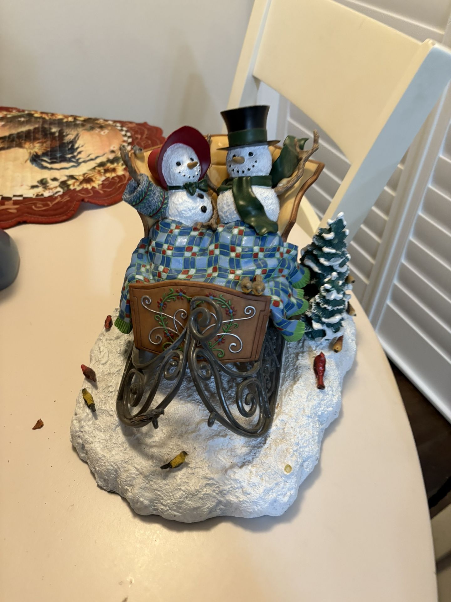 Lenox~”Cozy Companies Snowman” Figurine