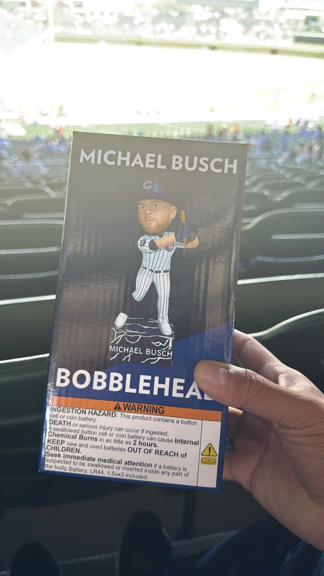 Cubs Michael Busch Bobble Head