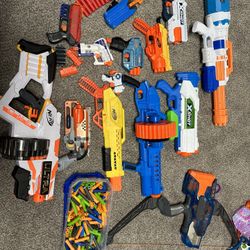 Nerf Gun Lot 