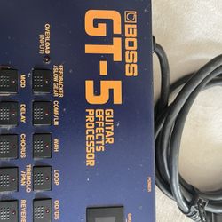 GT5 Boss Guitar Effects Processor