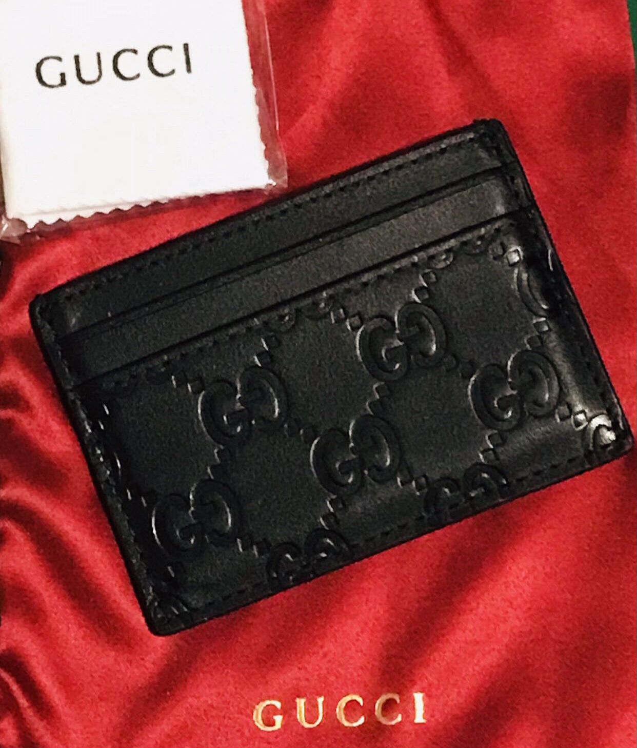 Gucci Mens Card Holder 