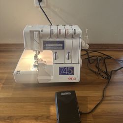 Elna 745 Serger Machine 