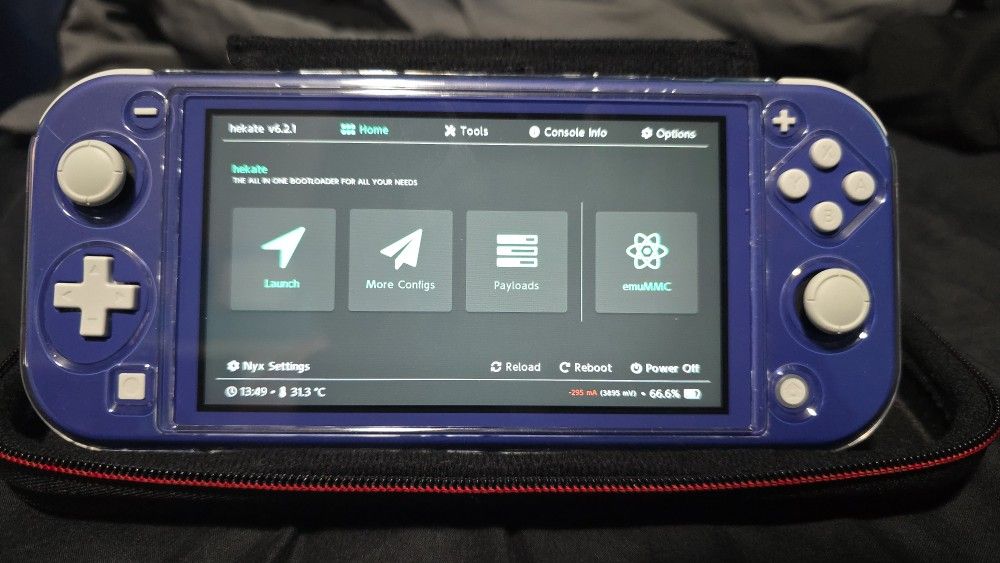 Modded Nintendo Switch Lite 256gb