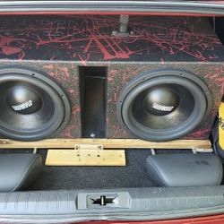 Two 12-in Sundown With Nemesis Amp And Lc2 Pro