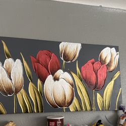 Cuadro De Tulipanes