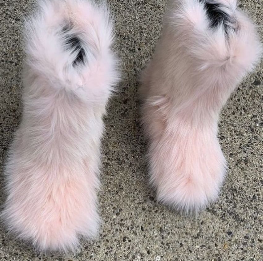 Real Fur Boots 7-8
