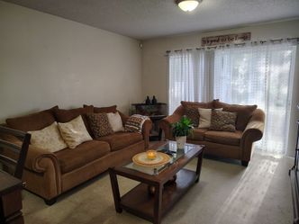 sofa set and coffee tables