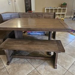 Kitchen Corner Nook Dining Table With Bench