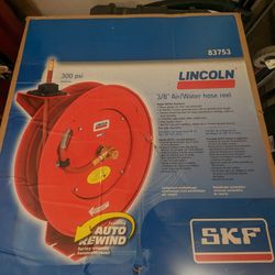 Lincoln electric air/Water Hose Reel