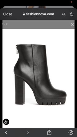 Fashion nova booties