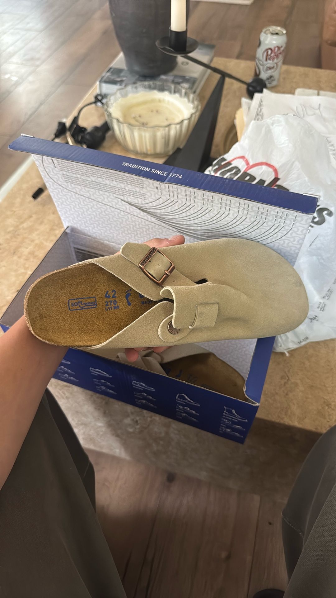Size 42 Birkenstock (unused)