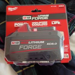 Milwaukee M18 Red Lithium Forge XC 8.0 Battery