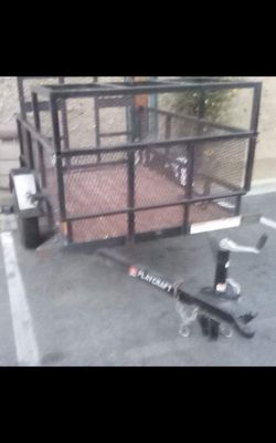 Steel Mesh Utility Trailer