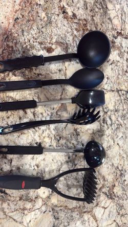 Silicon cooking utensils
