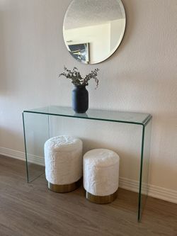 Acrylic Console Table