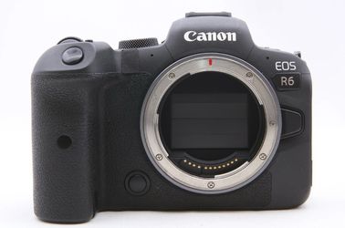 Canon r6 with batteries and charger