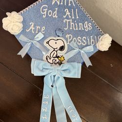 Custom Grad Cap And Sash 