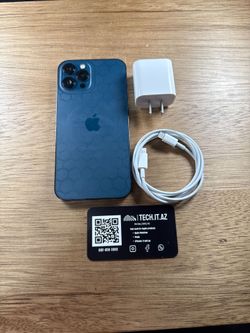 📱 iPhone 12 Pro Max | 256GB | Pacific Blue | Unlocked (Any Carrier)