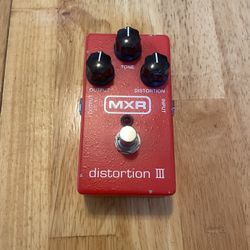 MXR Distortion III Guitar Pedal