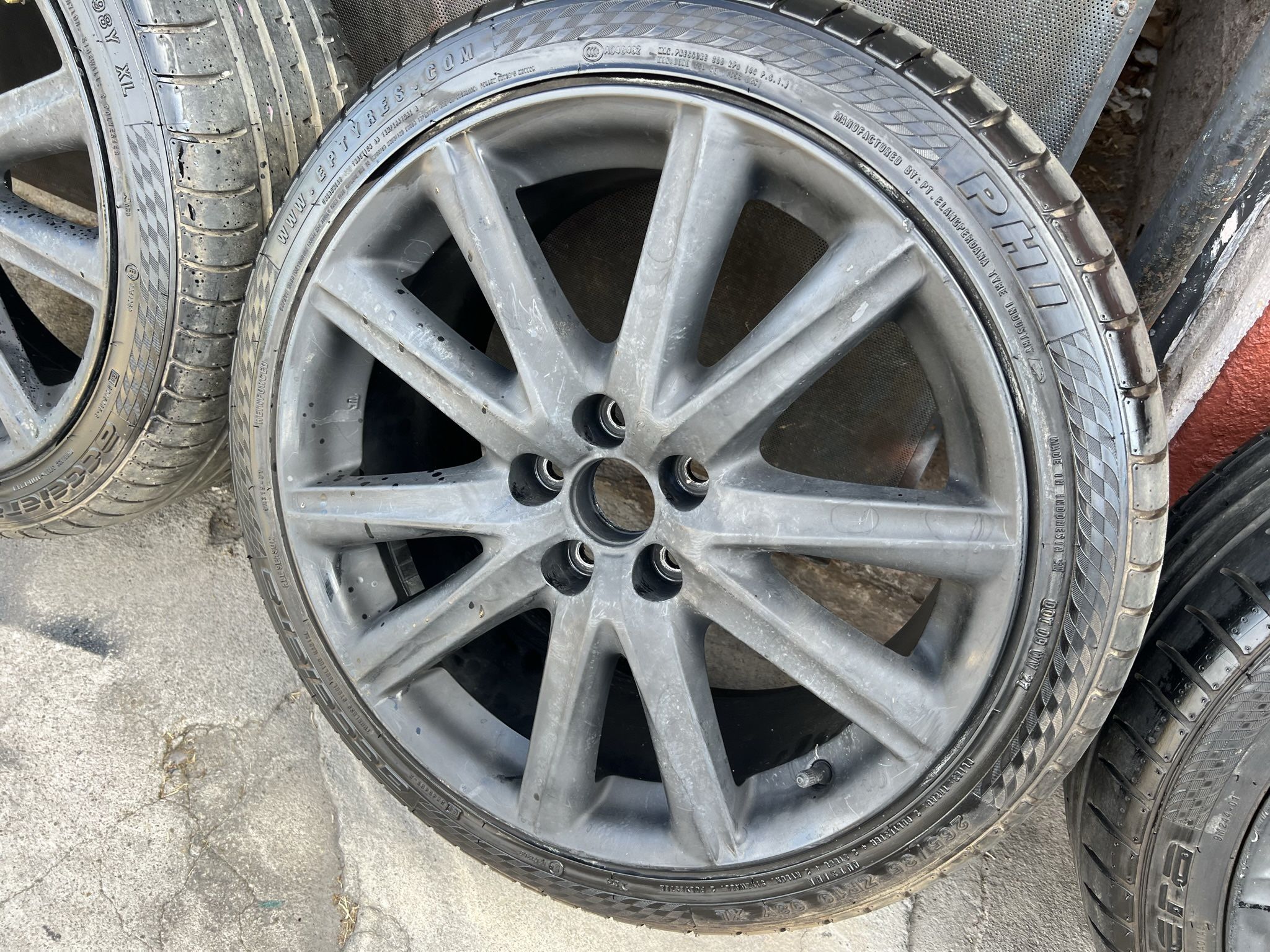 19” Lexus Gs350 Fsport Rims Wheels Tires