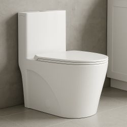 New Toilet         Bathroom Vanity