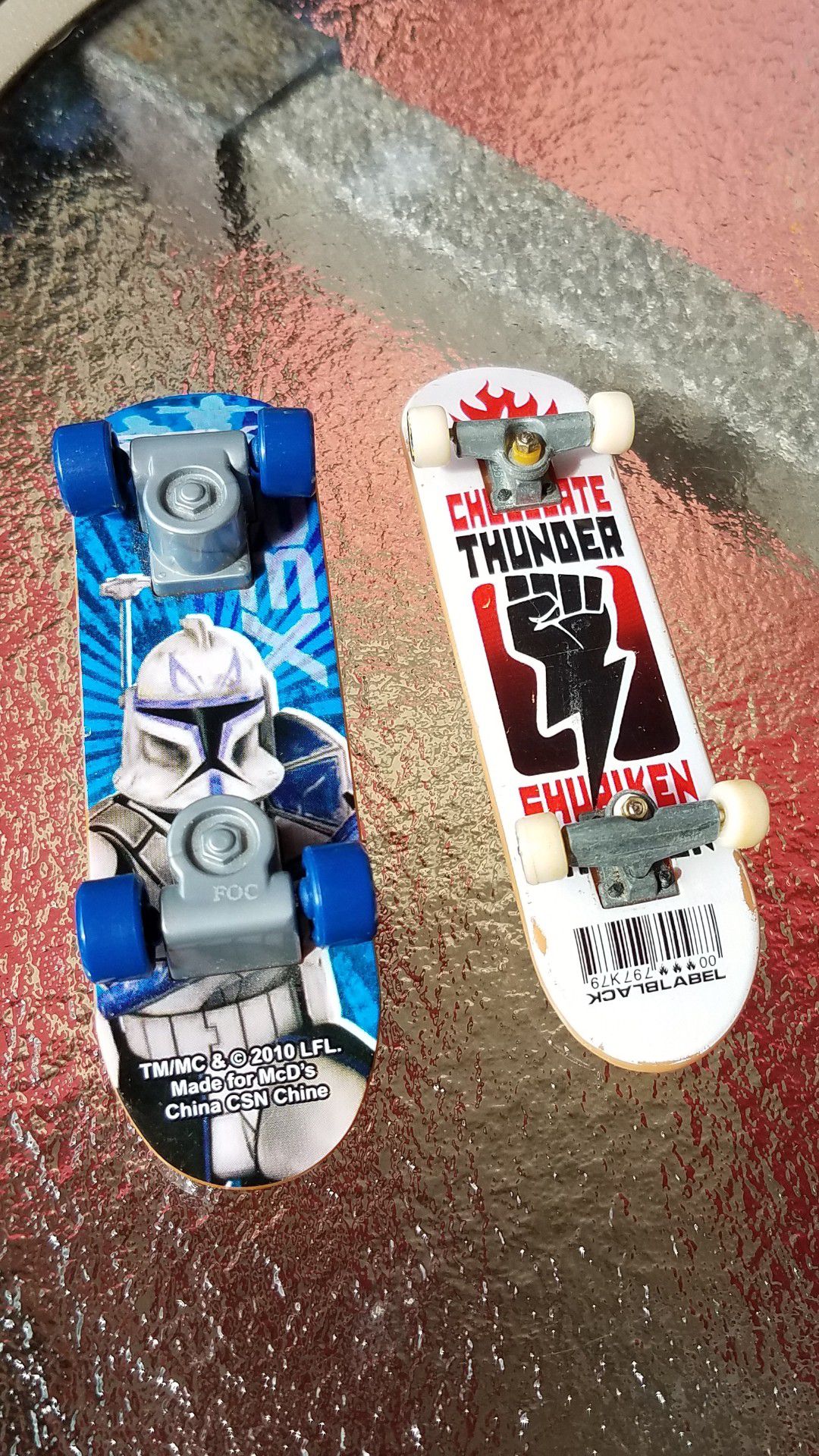 Fingerboard the Clone Wars and chocolateThunder lot