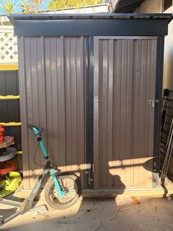 Outdoor Metal Storage Shed