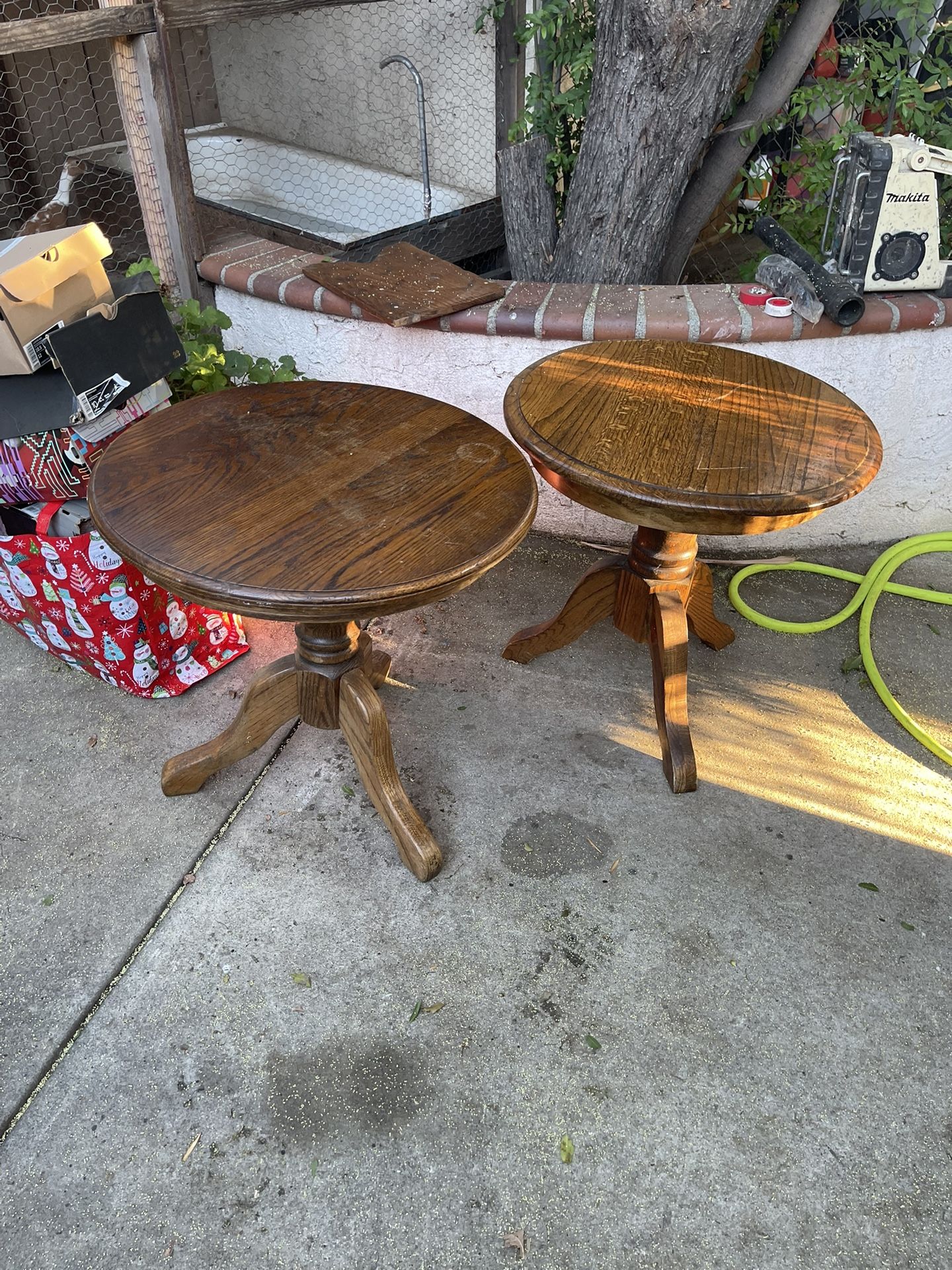 Solid Oak Tables 