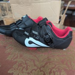 Peloton Cycling Shoes Size 38, Clean, Cleats Installed