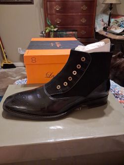 MEN'S GIOVANNI KENDRICK LEATHER DRESS BOOT
