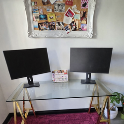 2 ViewSonic VG2755 27”  Monitor – USB-C Docking