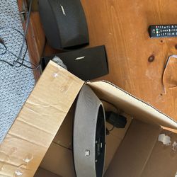 Bose Speakers(tv/comp), JBL iPhone Speaker