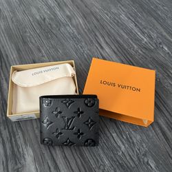Black Louis V wallet