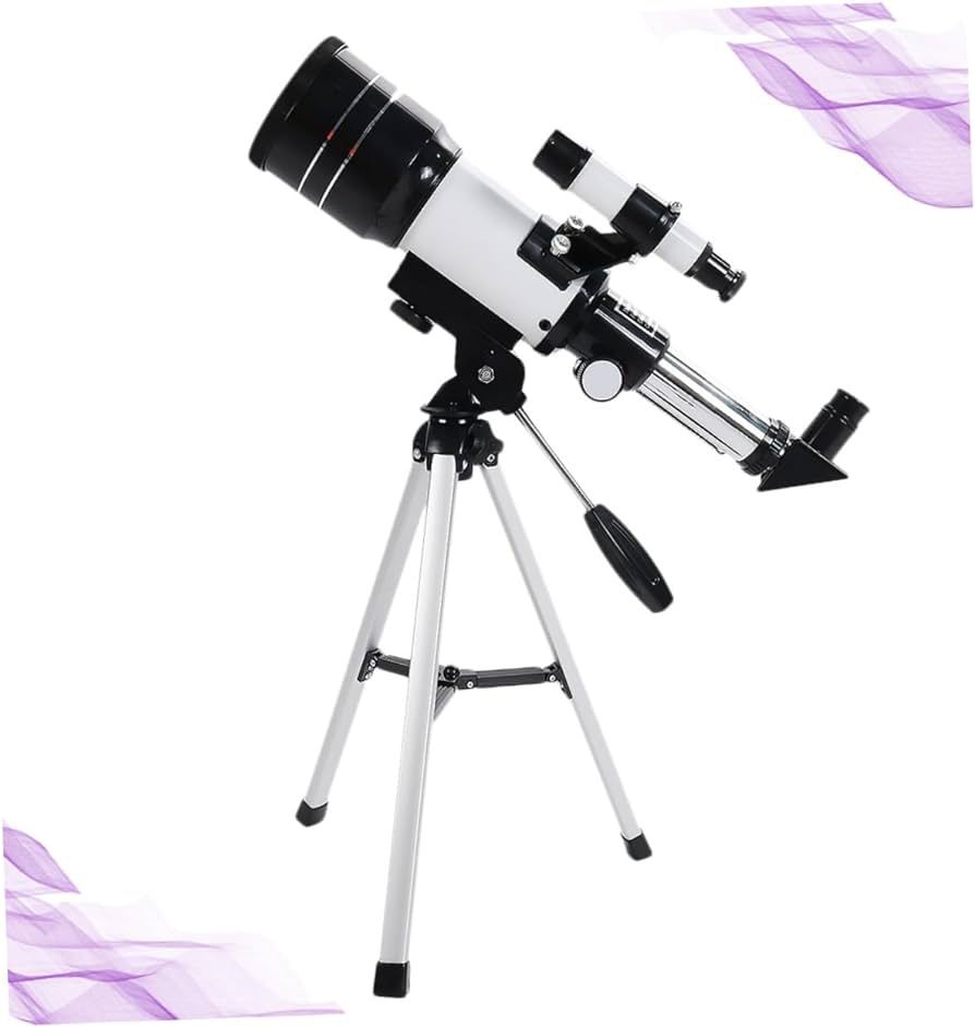 Adjustable Telescope Refractive Eyepiece Telescopes for Adults Astronomy Telescope Tripod Space Telescope Professional Telescope Principles Telescope 