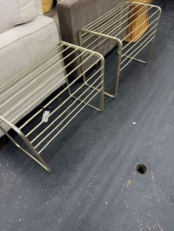 Gold End Tables