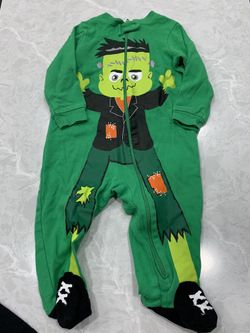 Infant Boy Halloween Footie Outfit Size 6-9M