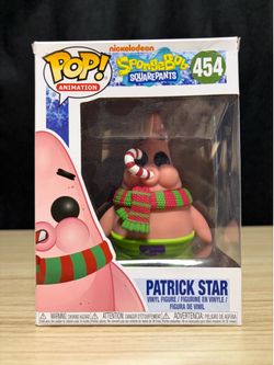 Funko Pop! Vinyl: Nickelodeon SpongeBob SquarePants - Patrick Star #454 - Christmas
