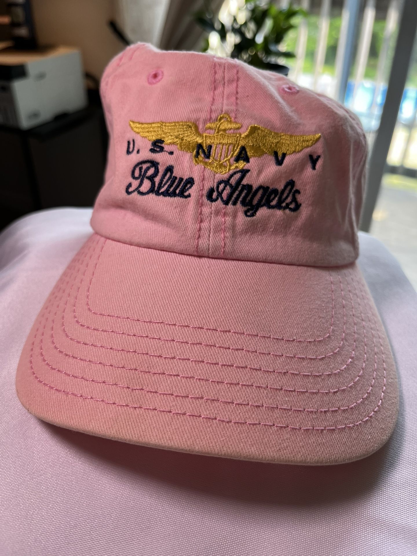 Women’s Pink US Navy “Blue Angels” Baseball Cap